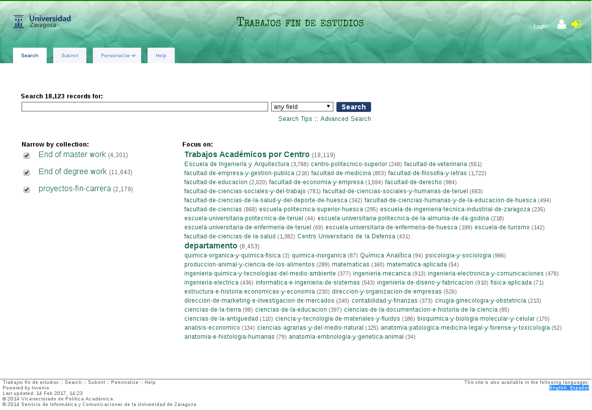 Trabajos Fin De Estudios