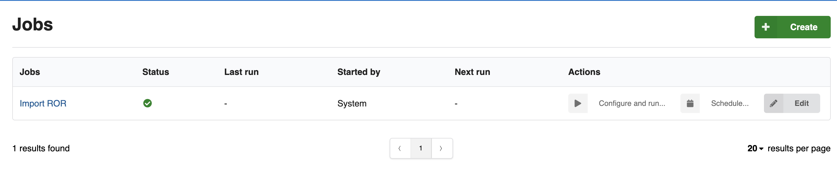 Jobs UI
