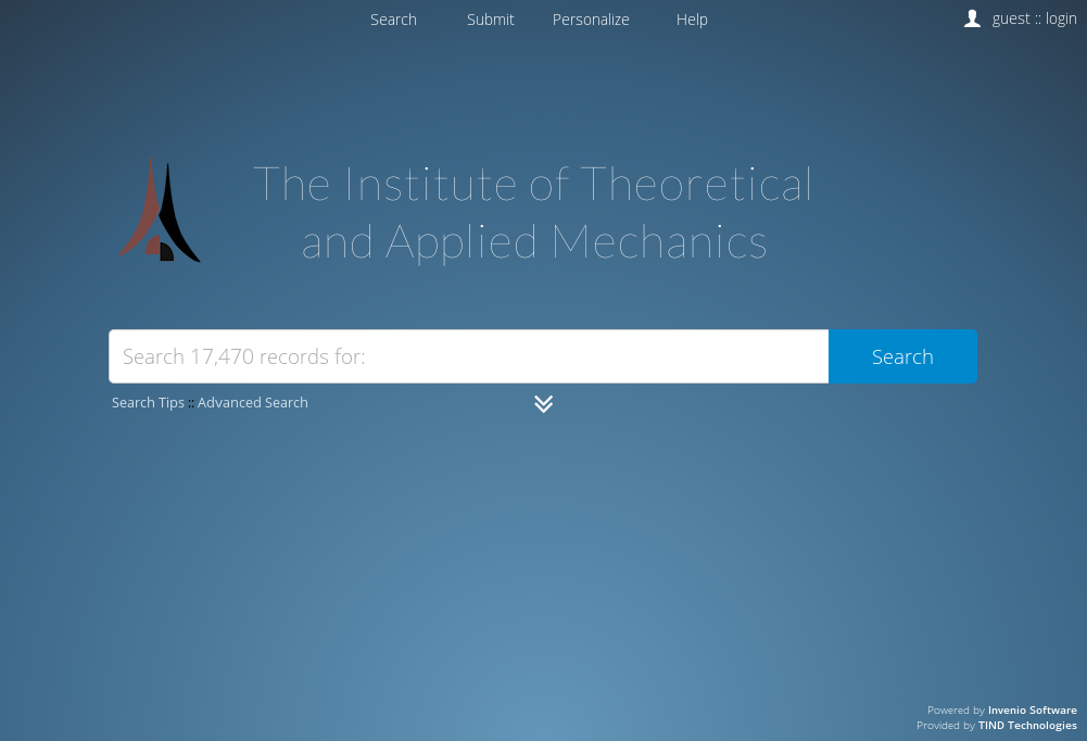 The Institute of Theoretical and Applied Mechanics