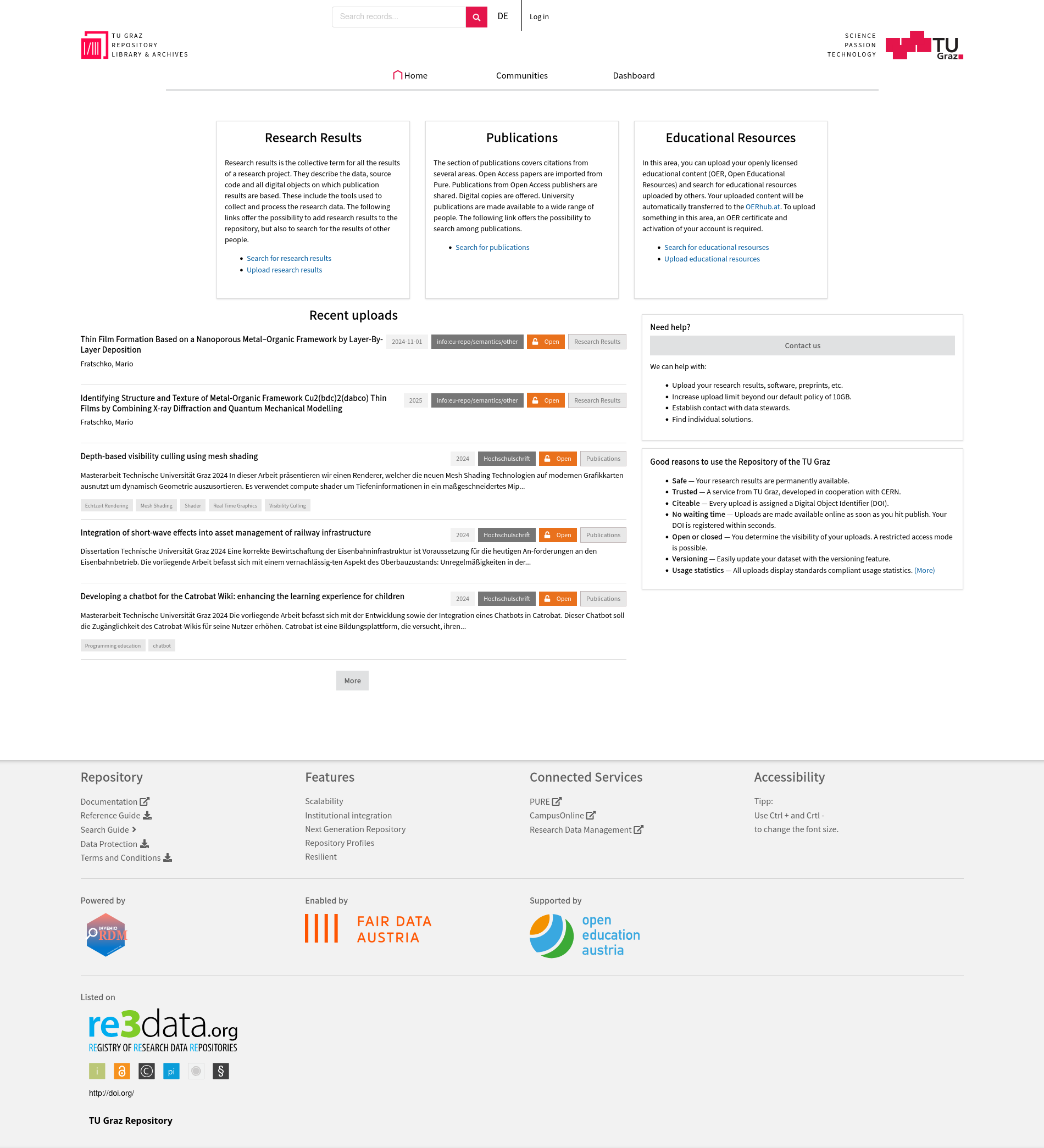 TU Graz Repository